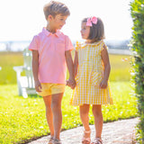 Boys Pocket Polo - Pawleys Island Pink