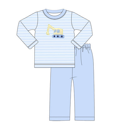 Boys Bulldozer Pant Set - ETA NOVEMBER