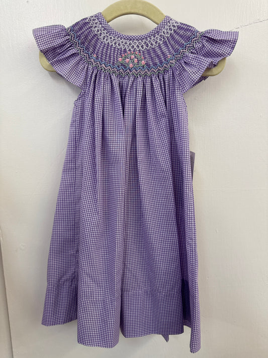 BISHOP LAVENDER GINGHAM ANGEL