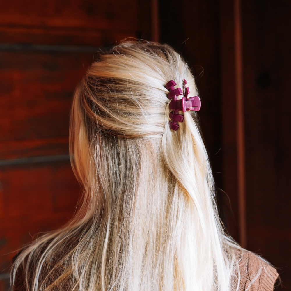 Classic | Mulberry | Small | Claw Clip