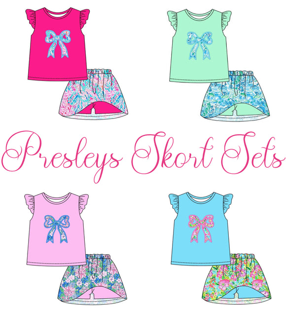 Presley's Skort Sets *ETA MARCH