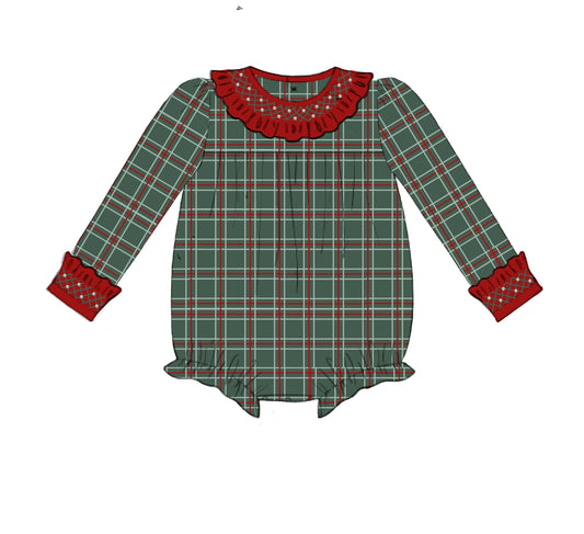 PO92 Plaid & Pearls Bubble