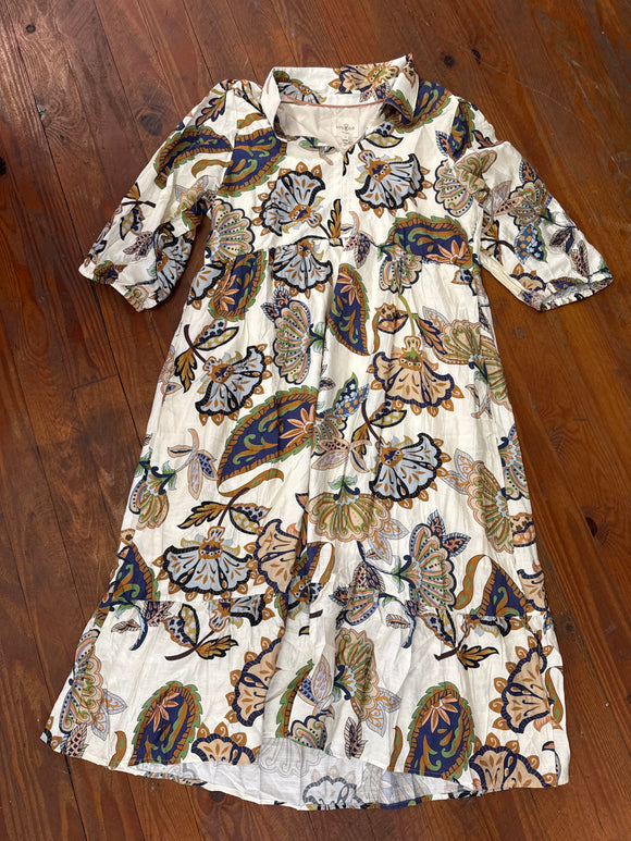 The Kim Dress (Cream)