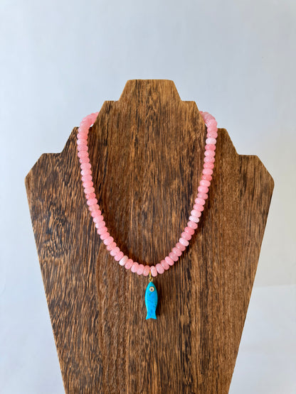 Hart Designs Beaded Fish Necklace