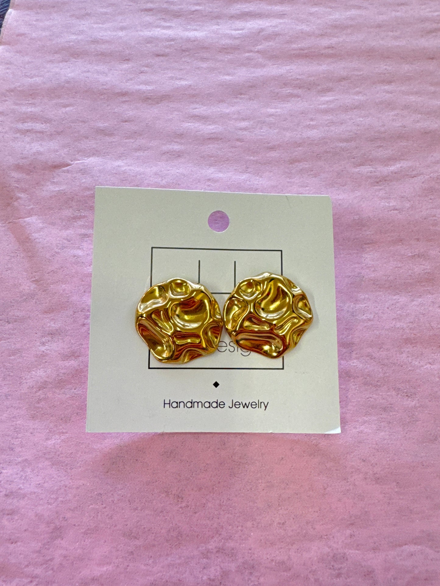 Hart Designs Gold Circle Earrings