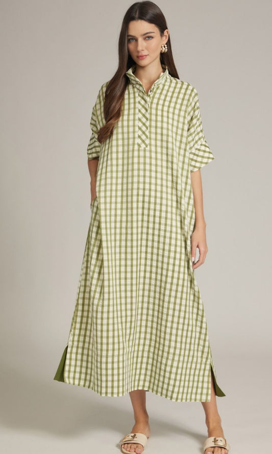 The Freda Gingham Dress