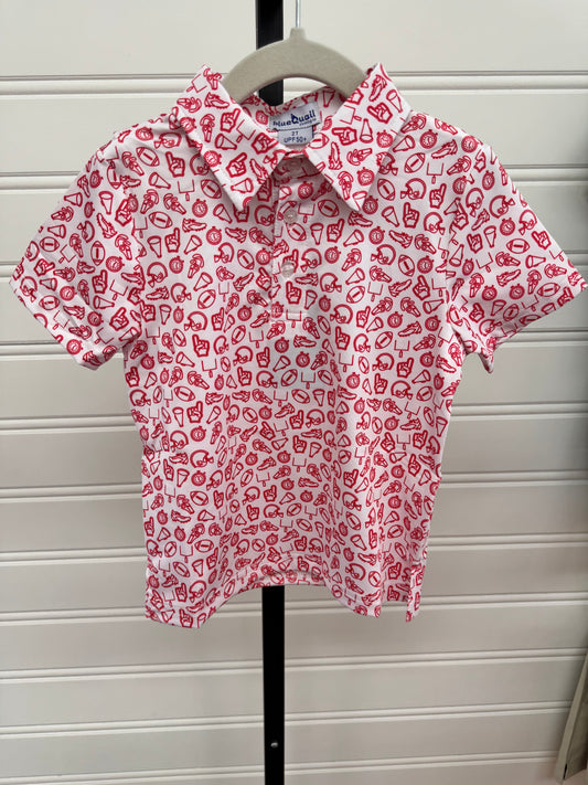 Blue Quail Kickoff Red Polo