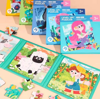 Magnetic Puzzle Books