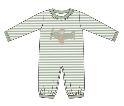 Boys Plane Romper - ETA NOVEMBER