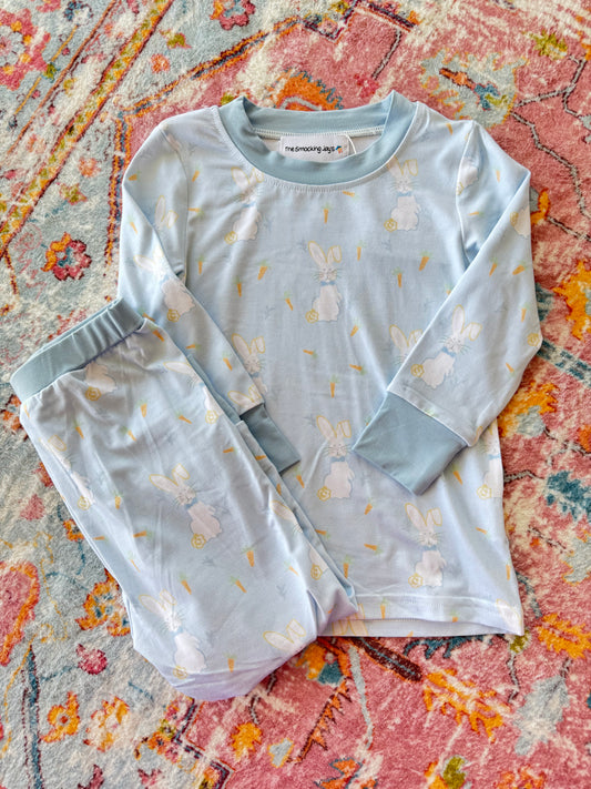 Blue Bunny PJ Set