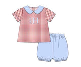 PO74 Floral & Gingham Sibling Sets