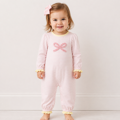Ribbons & Roars Girls Romper - ETA JANUARY