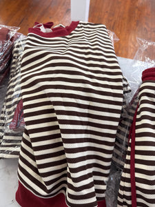 Red & Brown Top