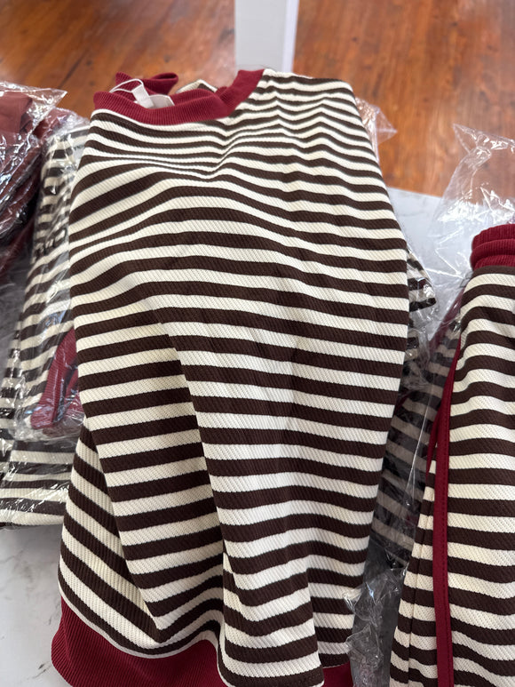 Red & Brown Top