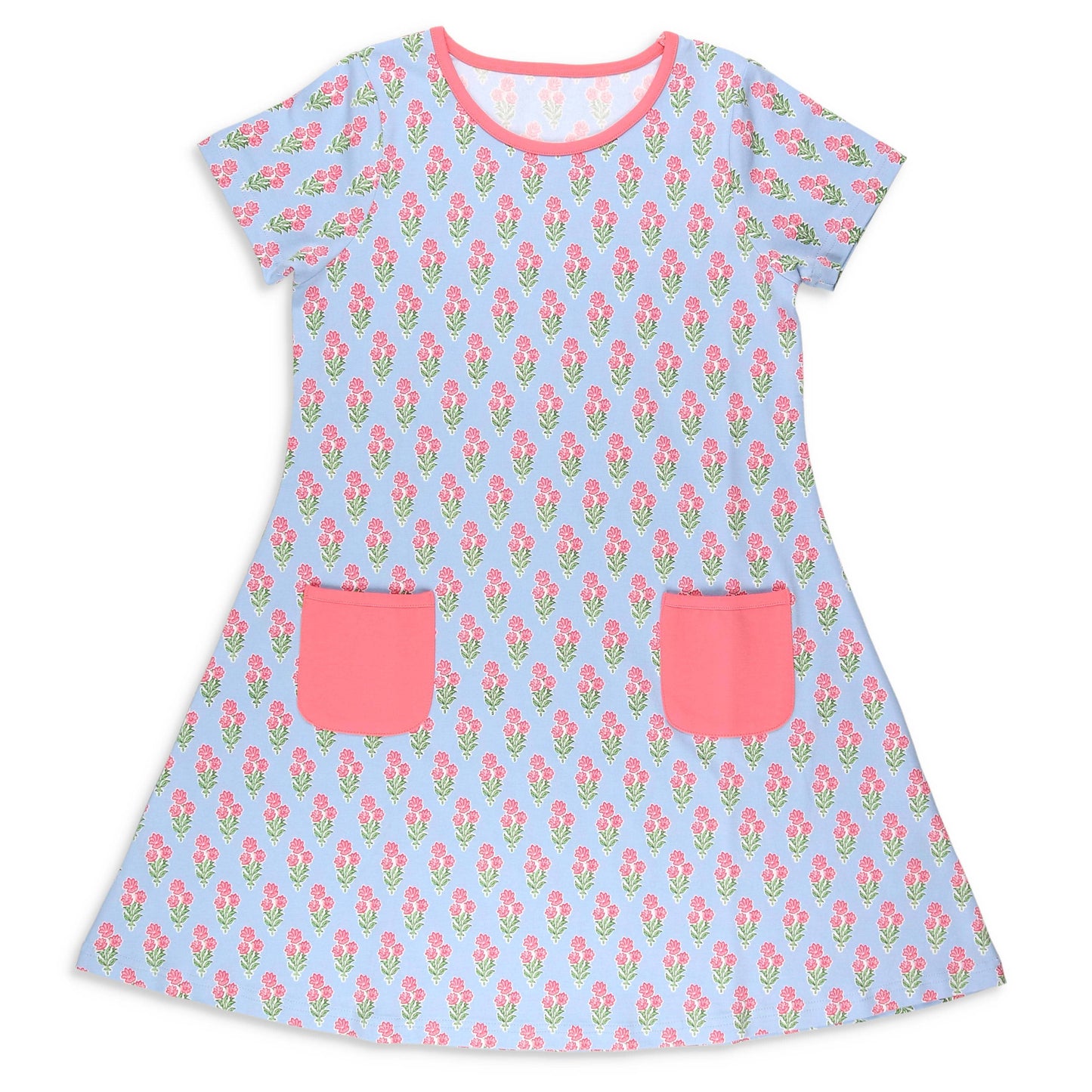 Coral Bouquet Play Dress