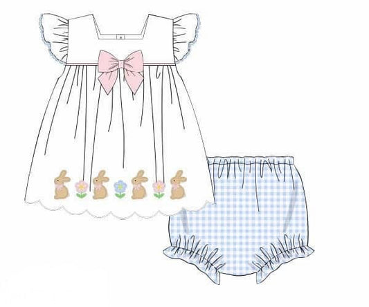 PO95 Bunnies & Blooms Bloomer Set