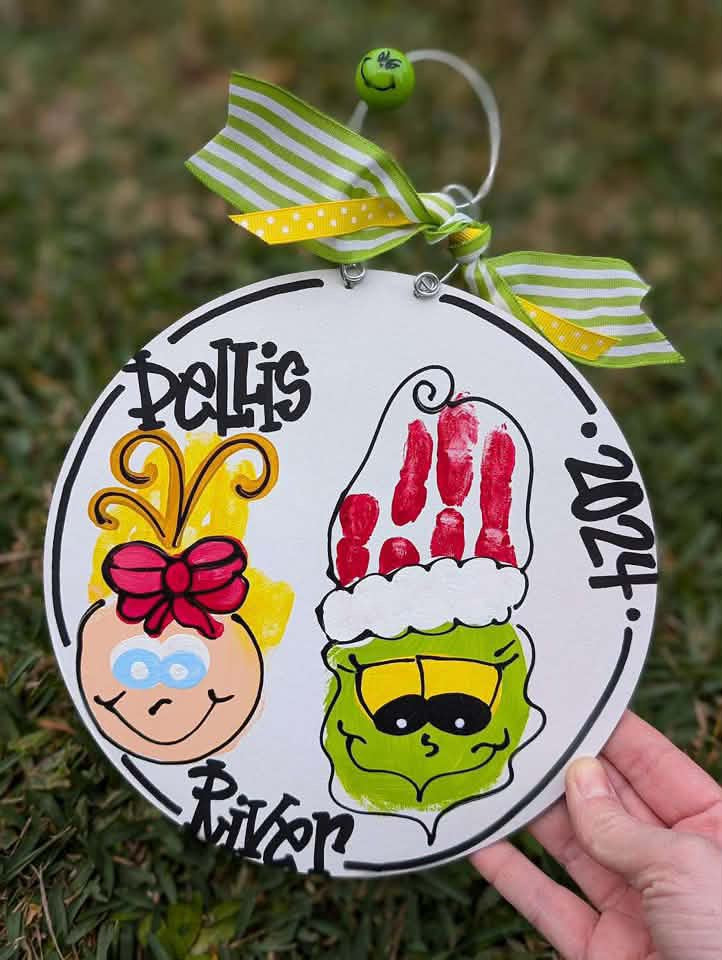 Custom Ornament -- HanWritten by Hannah Jones