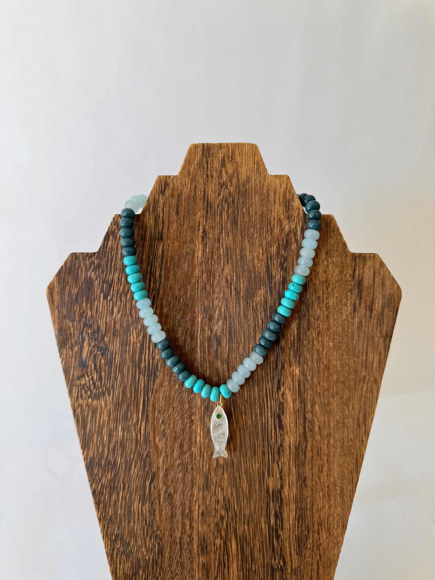 Hart Designs Beaded Fish Necklace