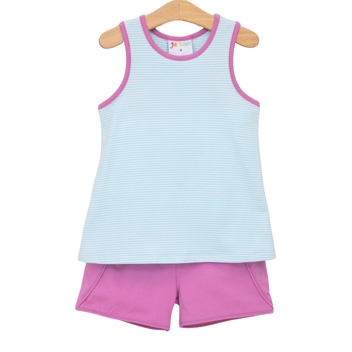 Jellybean Summer - Abby Bow Back Short Set
