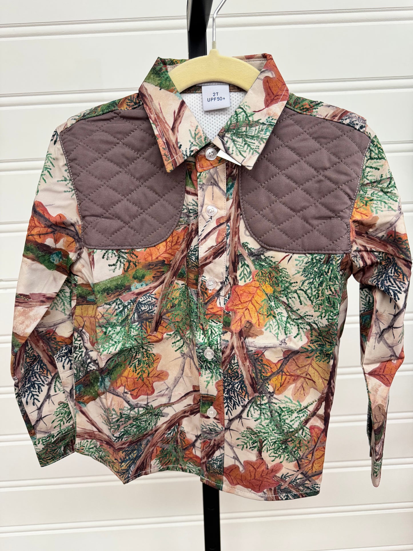 Blue Quail Hill Country Camo Ranch Long Sleeve Shirt