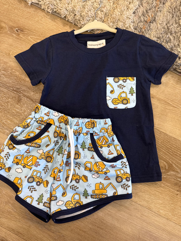Construction navy set