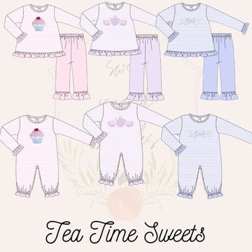 Girls Tea Time Pant Set - ETA NOVEMBER