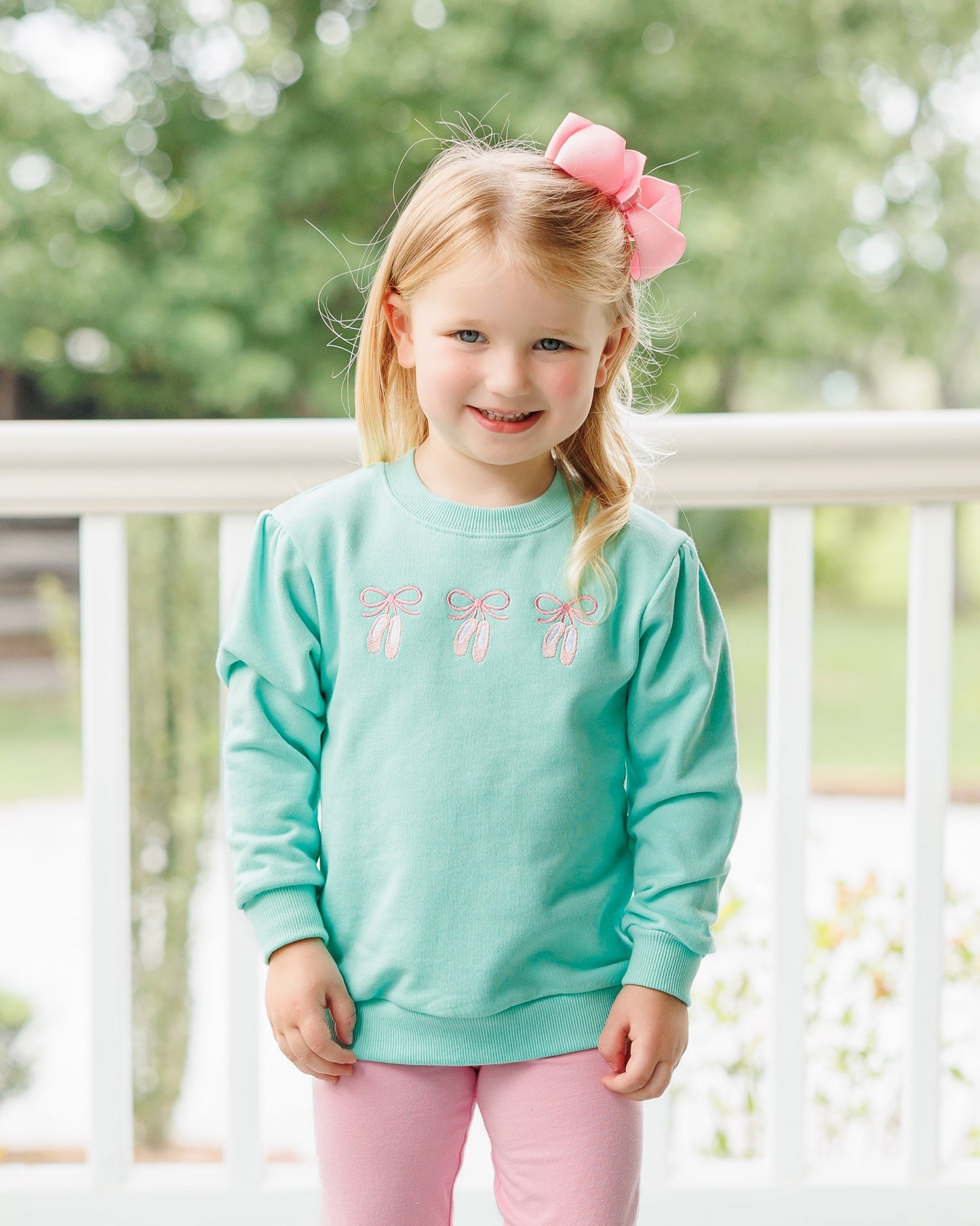 Jellybean Fall - Ballet Trio French Terry Pullover