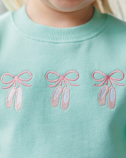 Jellybean Fall - Ballet Trio French Terry Pullover