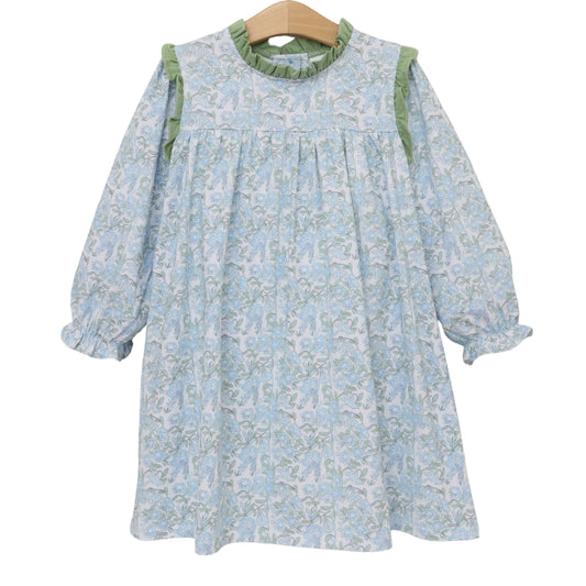 Jellybean Fall - Basin Floral Hallie Dress