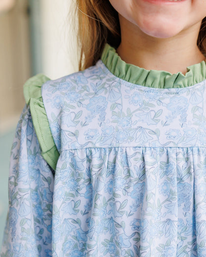 Jellybean Fall - Basin Floral Hallie Dress