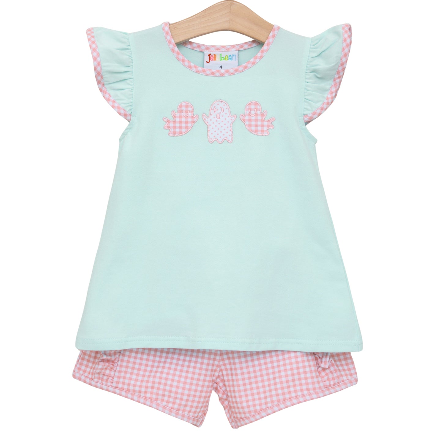 Boo Buddies Ruffle Short Set *JELLYBEAN PUMPKIN PREORDER*