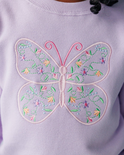 Jellybean Fall - Butterfly French Terry Pullover