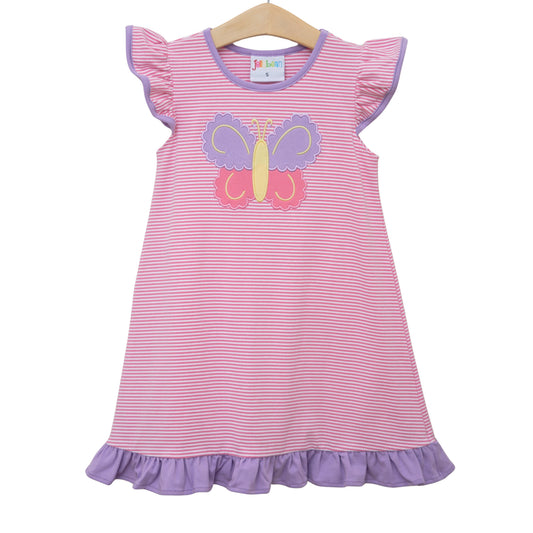 Jellybean Summer - Butterfly Kisses Flutter Dress
