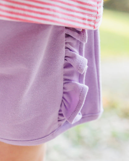 Jellybean Summer - Butterfly Kisses Ruffle Short Set