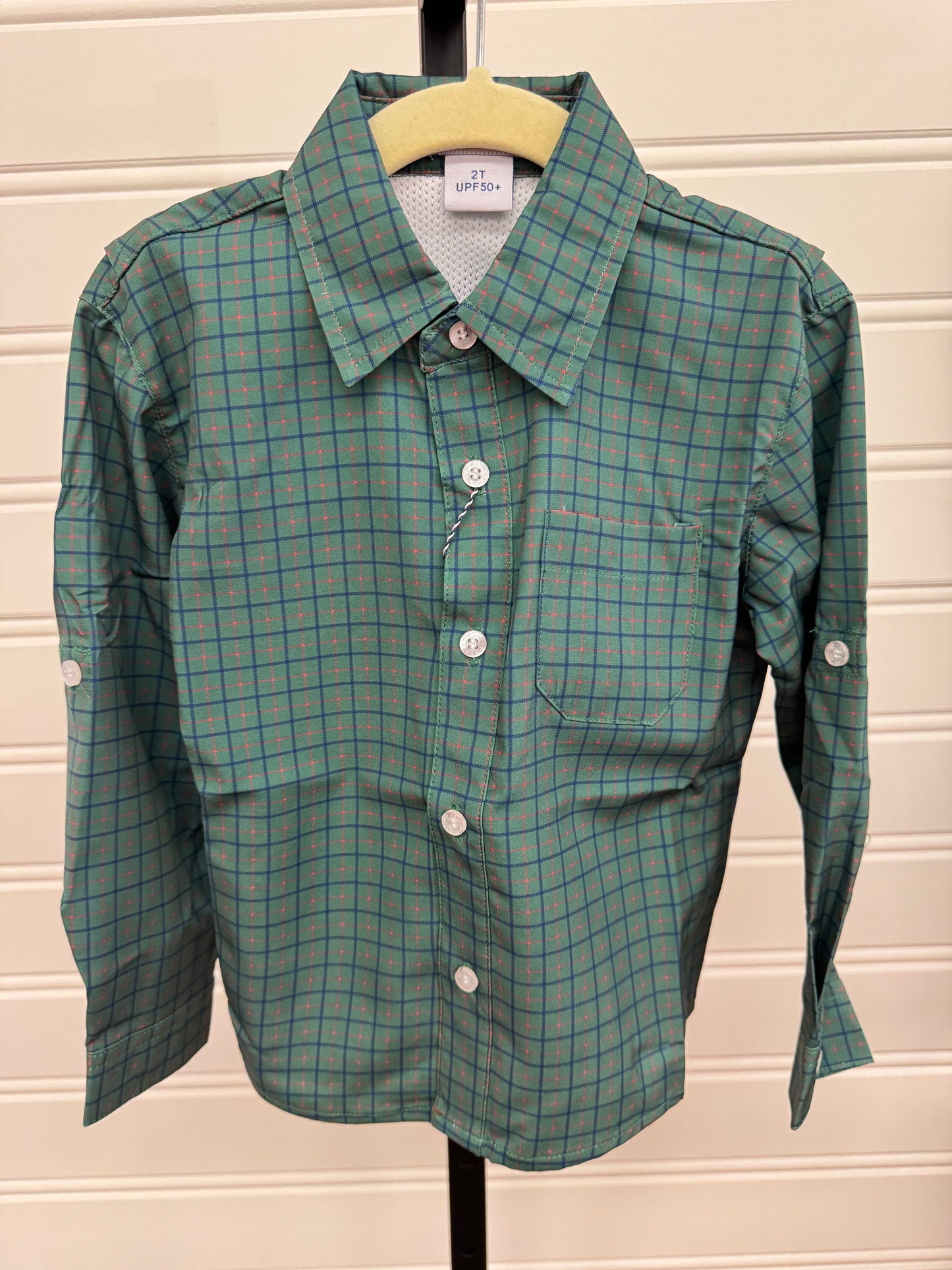 Blue Quail Aspen Plaid Ranch Long Sleeve Shirt