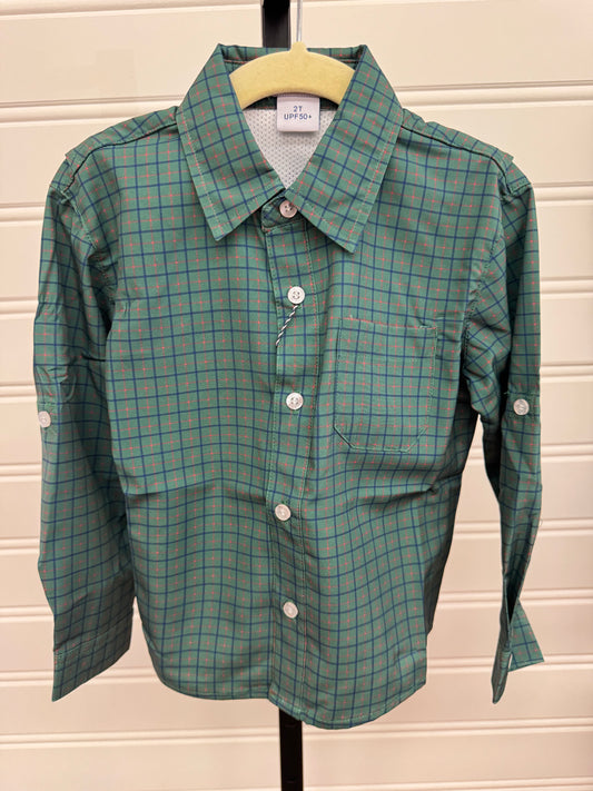 Blue Quail Aspen Plaid Ranch Long Sleeve Shirt
