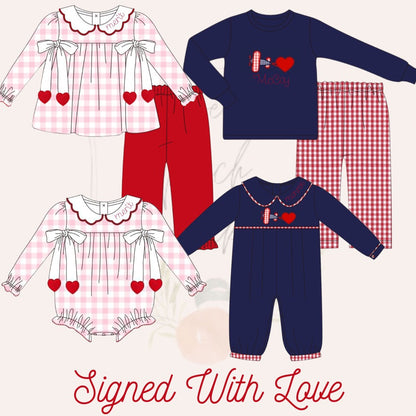 Signed With Love Boys Pant Set - ETA JANUARY