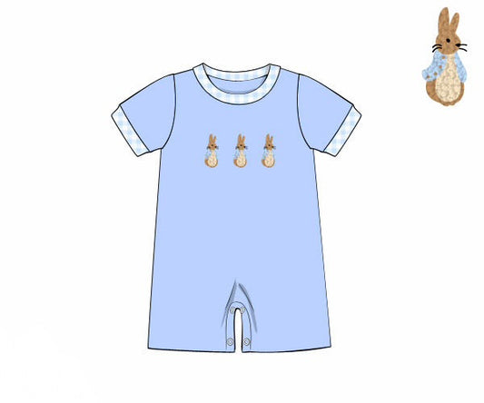 PO95 Bunnies & Blooms Romper