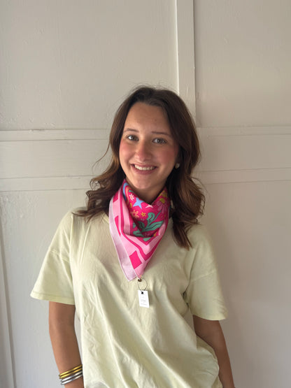 HD Pink scarf