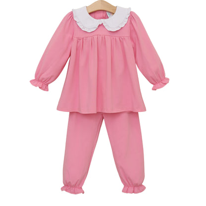 Jellybean Fall - Catherine Bloomer Pants Set Pink