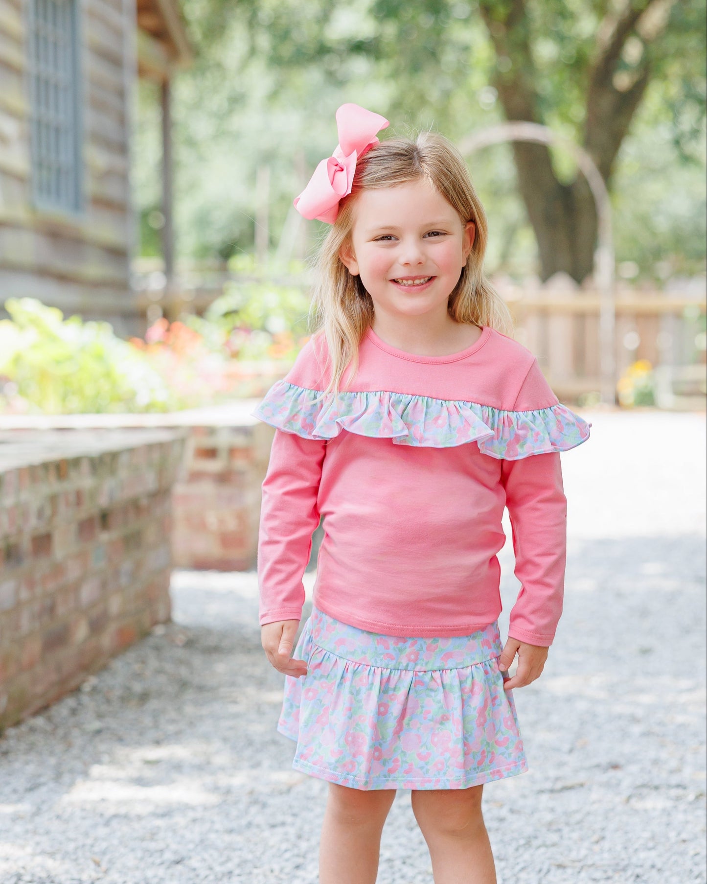 Jellybean Fall - Cottage Blooms Bryn Skort Set