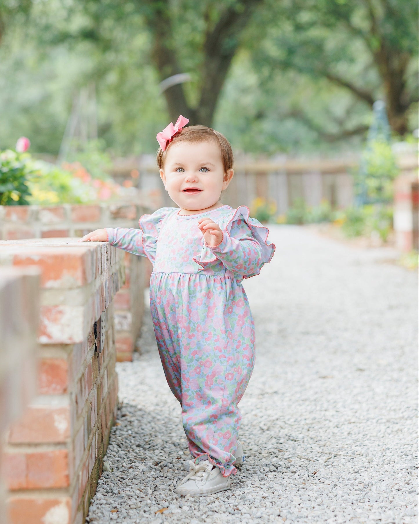 Jellybean Fall - Cottage Blooms Frances Romper