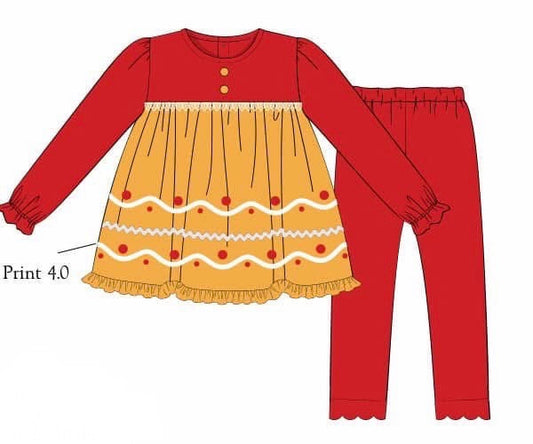 PO92 Holiday Dress Up - Girl Gingerbread