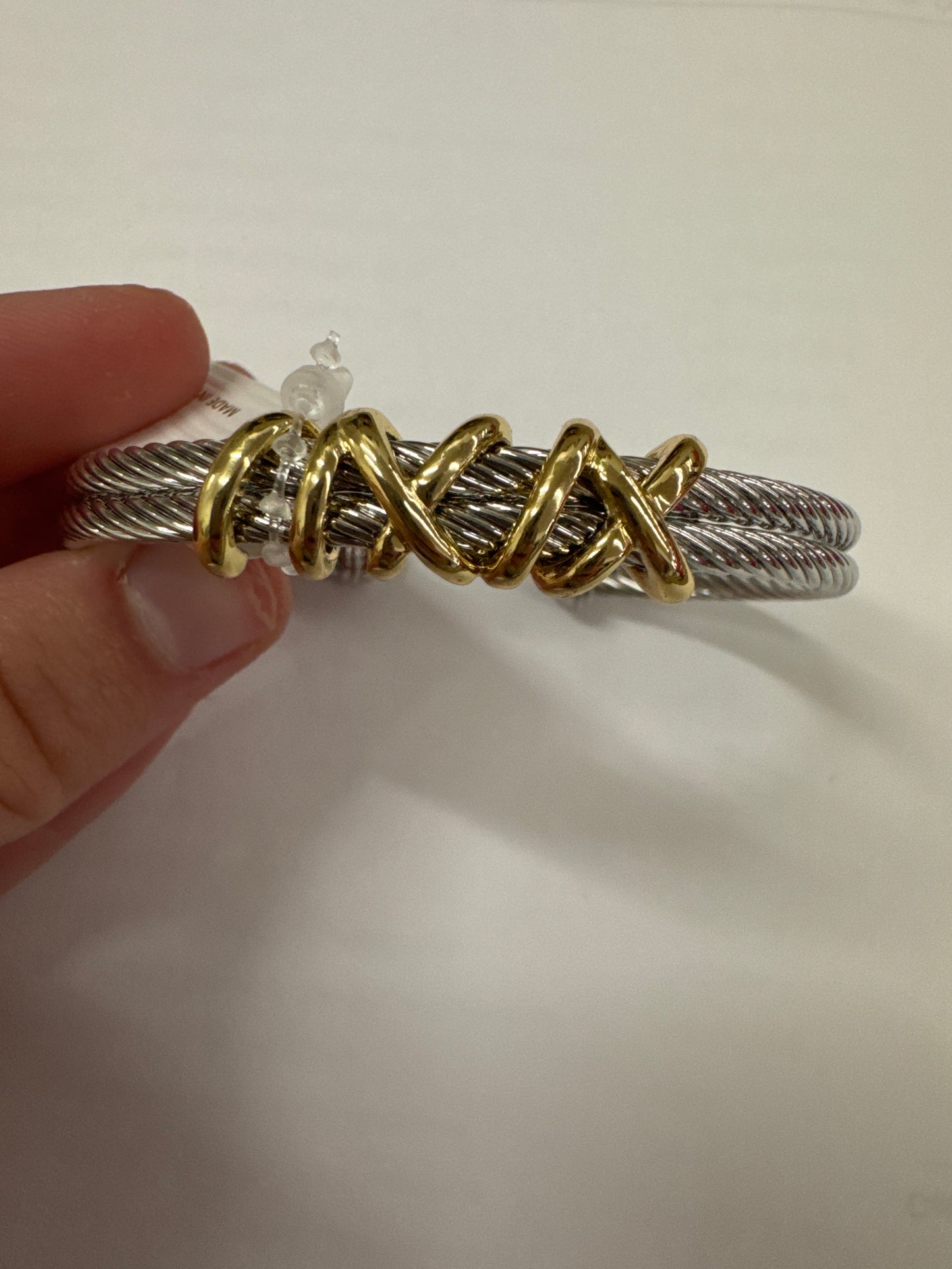 Silver & Gold Bangle