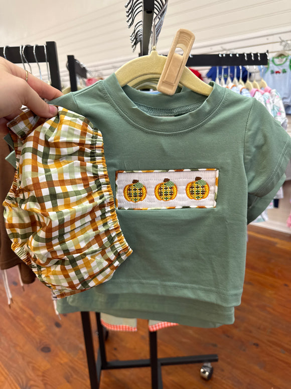 Harvest Plaid Set