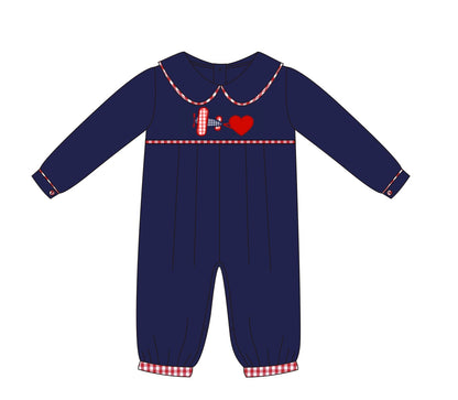 Signed With Love Boys Romper - ETA JANUARY