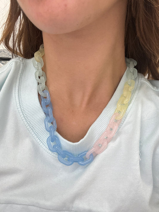 Colorful Chain Necklace