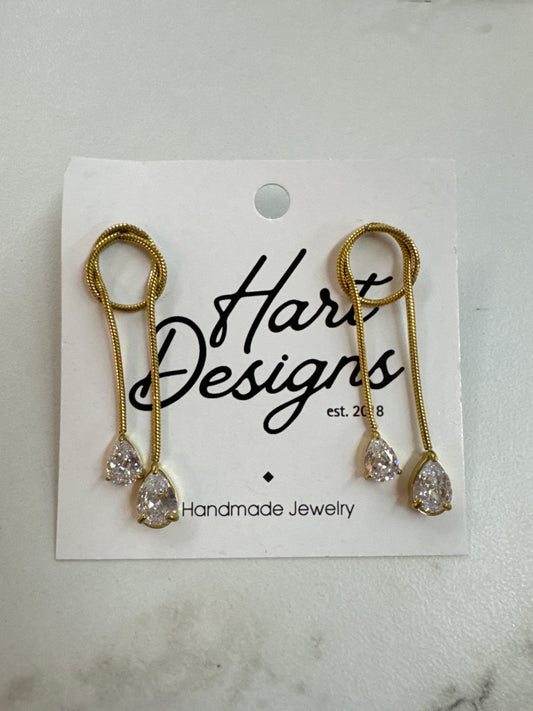 HD Diamond Knot Earrings
