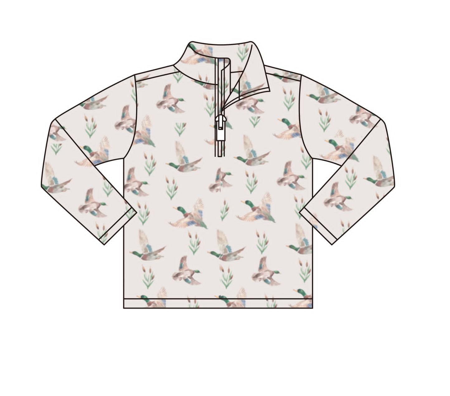 Mallards on the Marsh Quarter Zip - ETA NOVEMBER