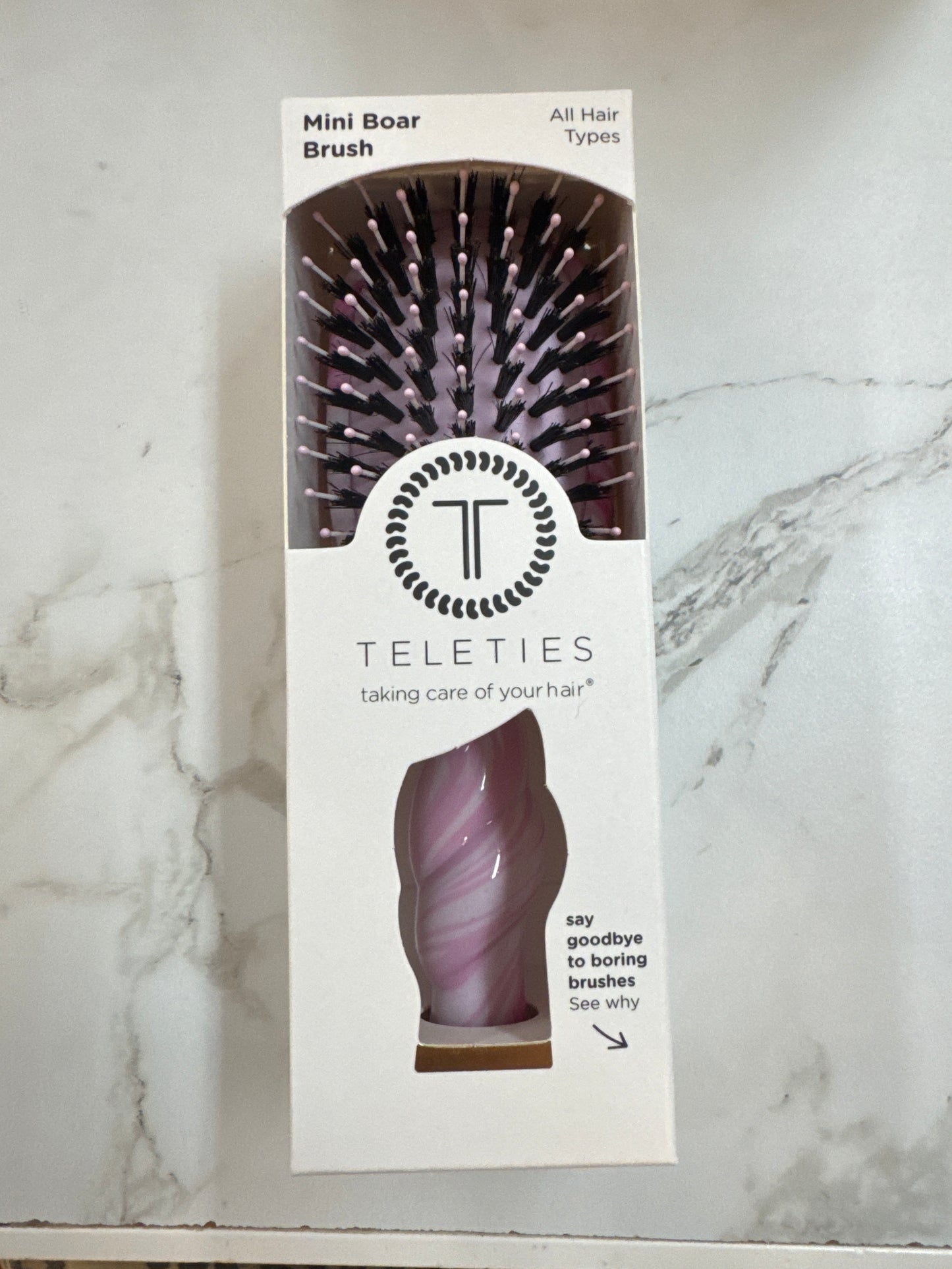 Teleties Mini Boar Brush